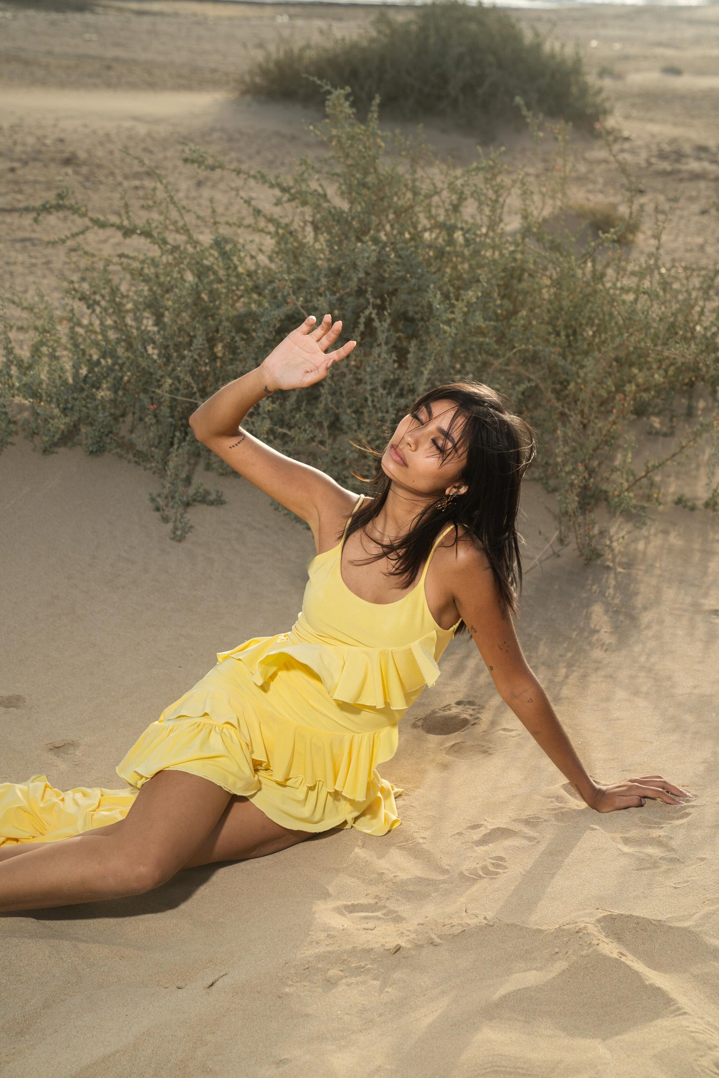 Yellow Heatstroke Dress