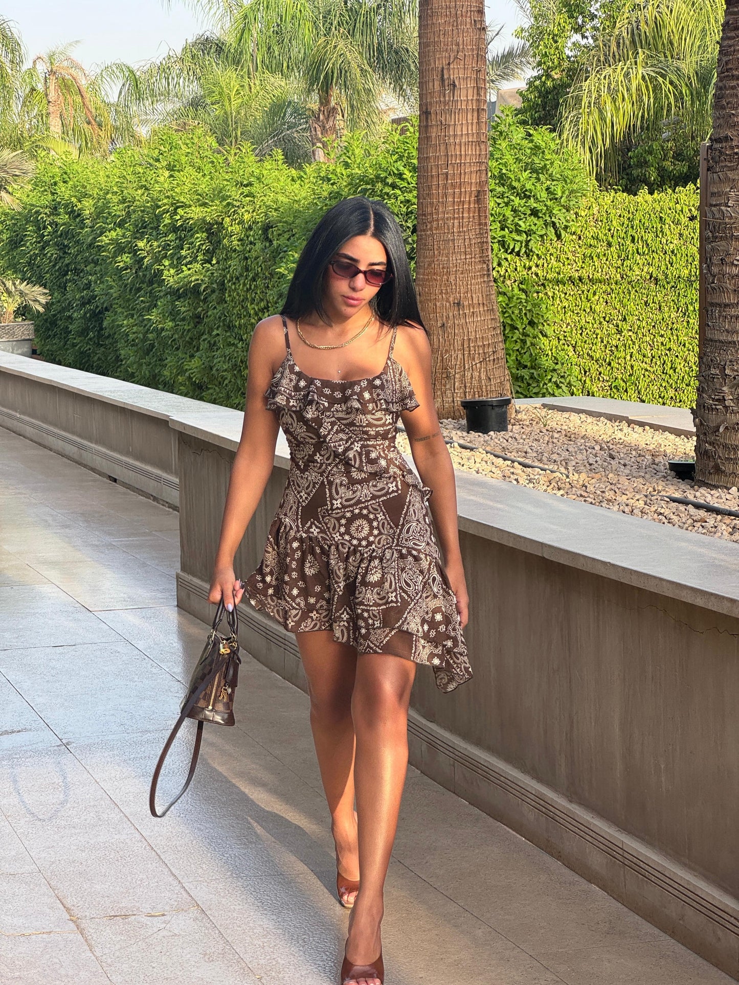 Cocoa Swirl Dress