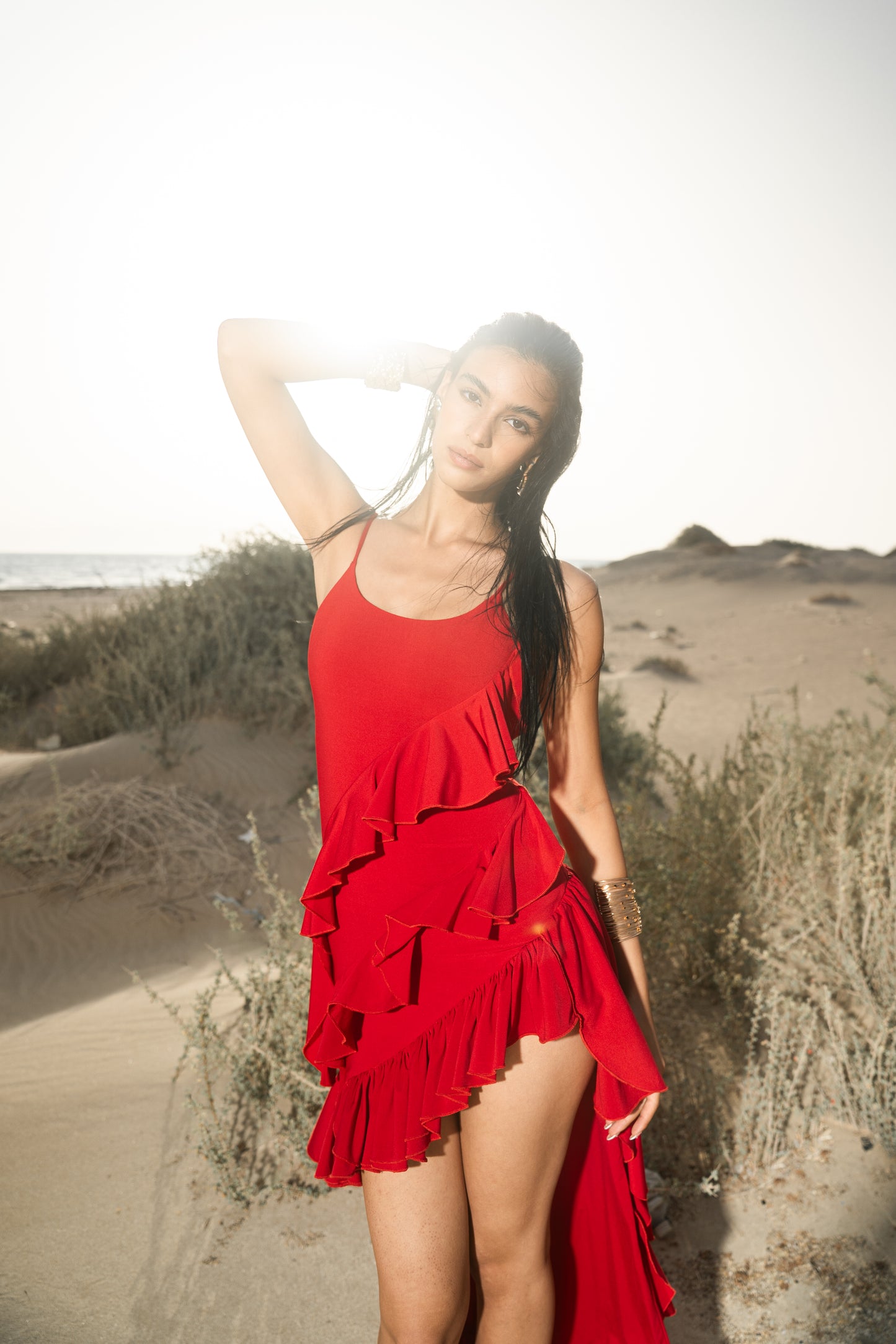 Red Heatstroke Dress