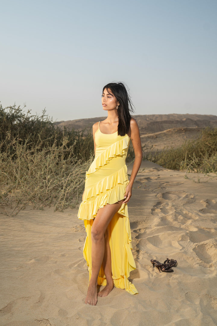 Yellow Heatstroke Dress