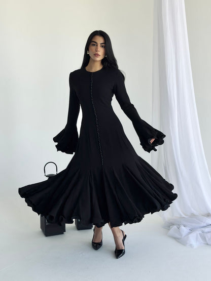 Baby Angel Dress - Black