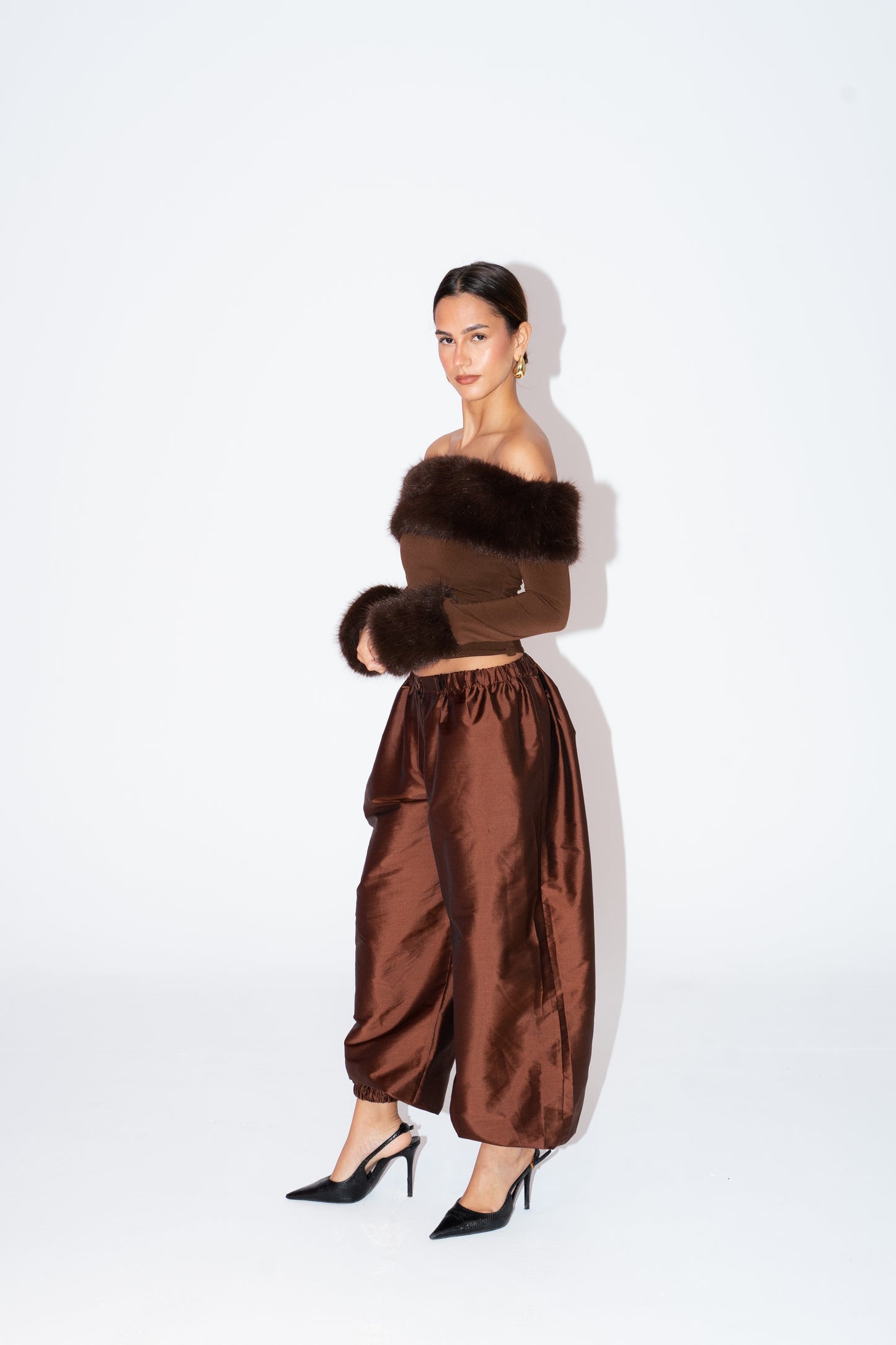 No Questions Pants - Brown