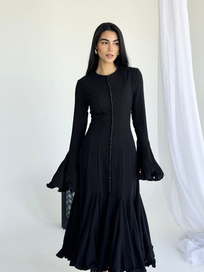 Baby Angel Dress - Black