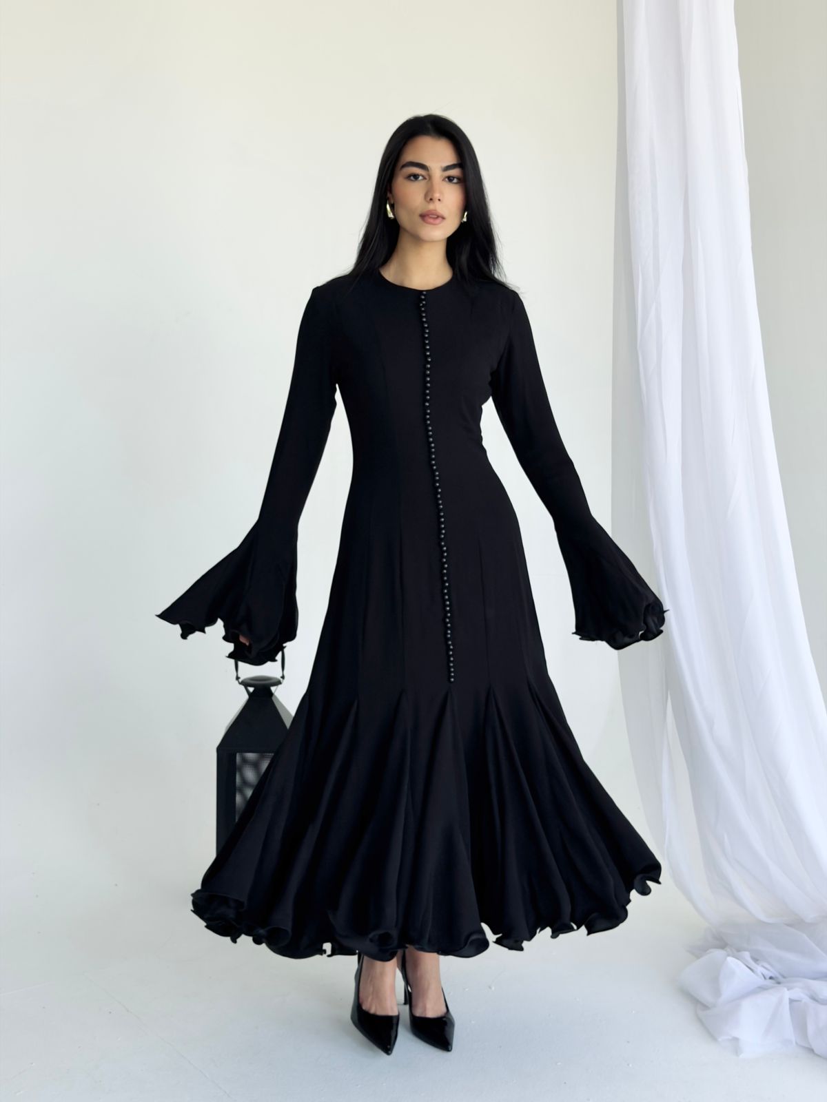 Baby Angel Dress - Black