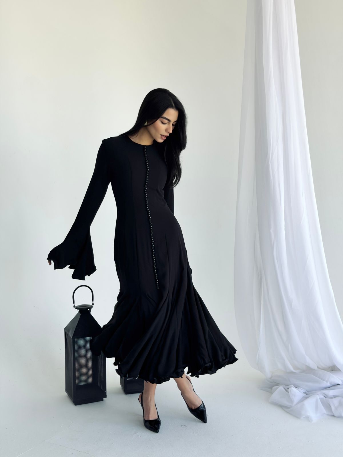 Baby Angel Dress - Black