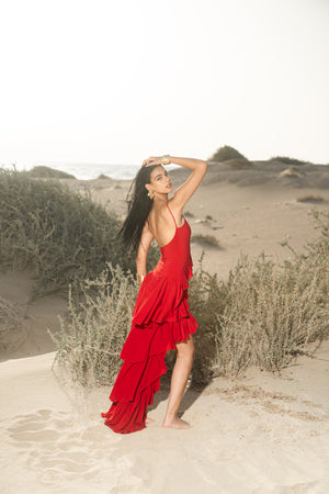 Red Heatstroke Dress