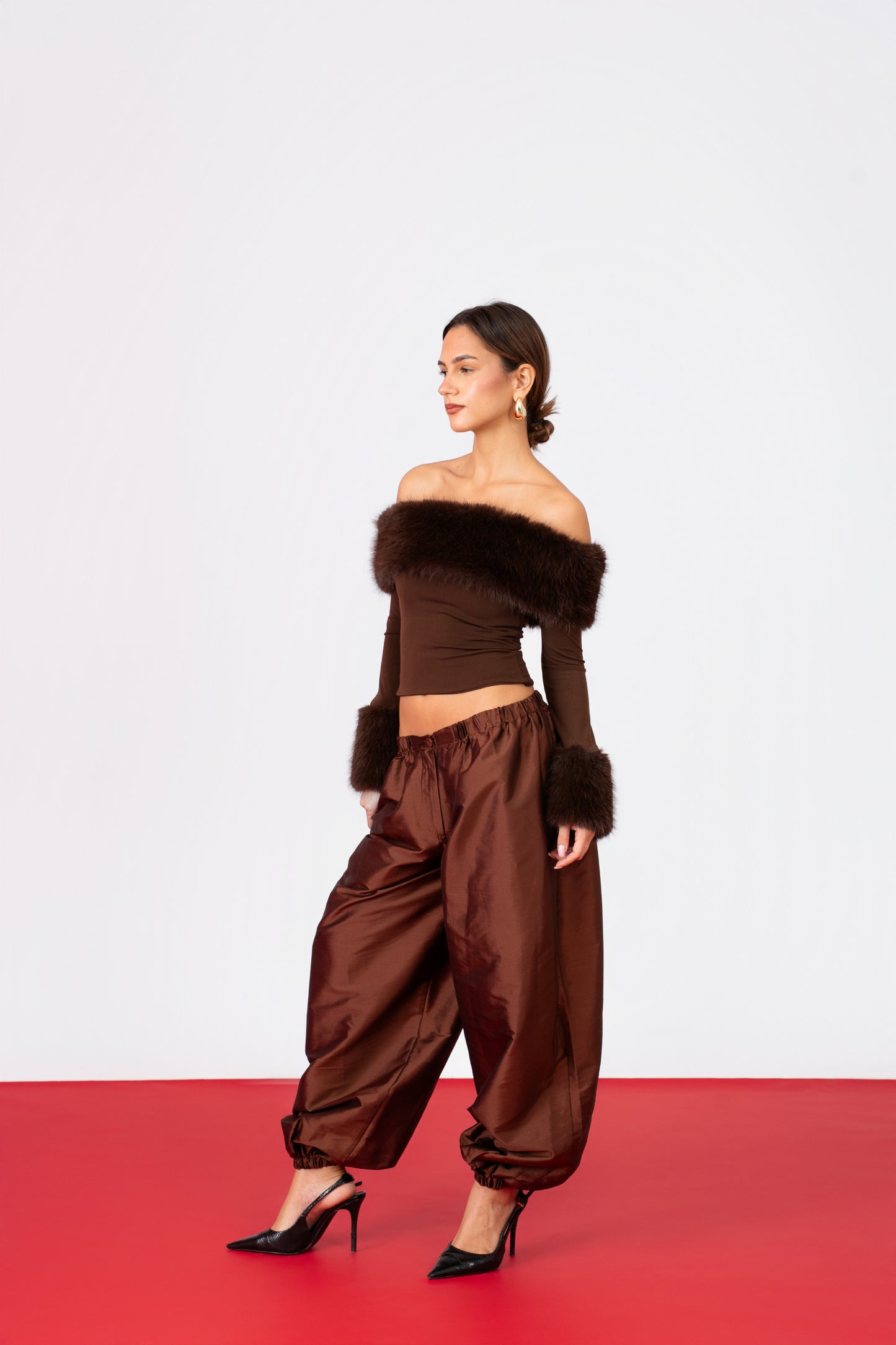 No Questions Pants - Brown