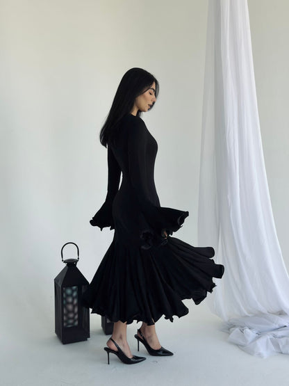 Baby Angel Dress - Black