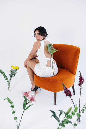 Backstory Top - Creme