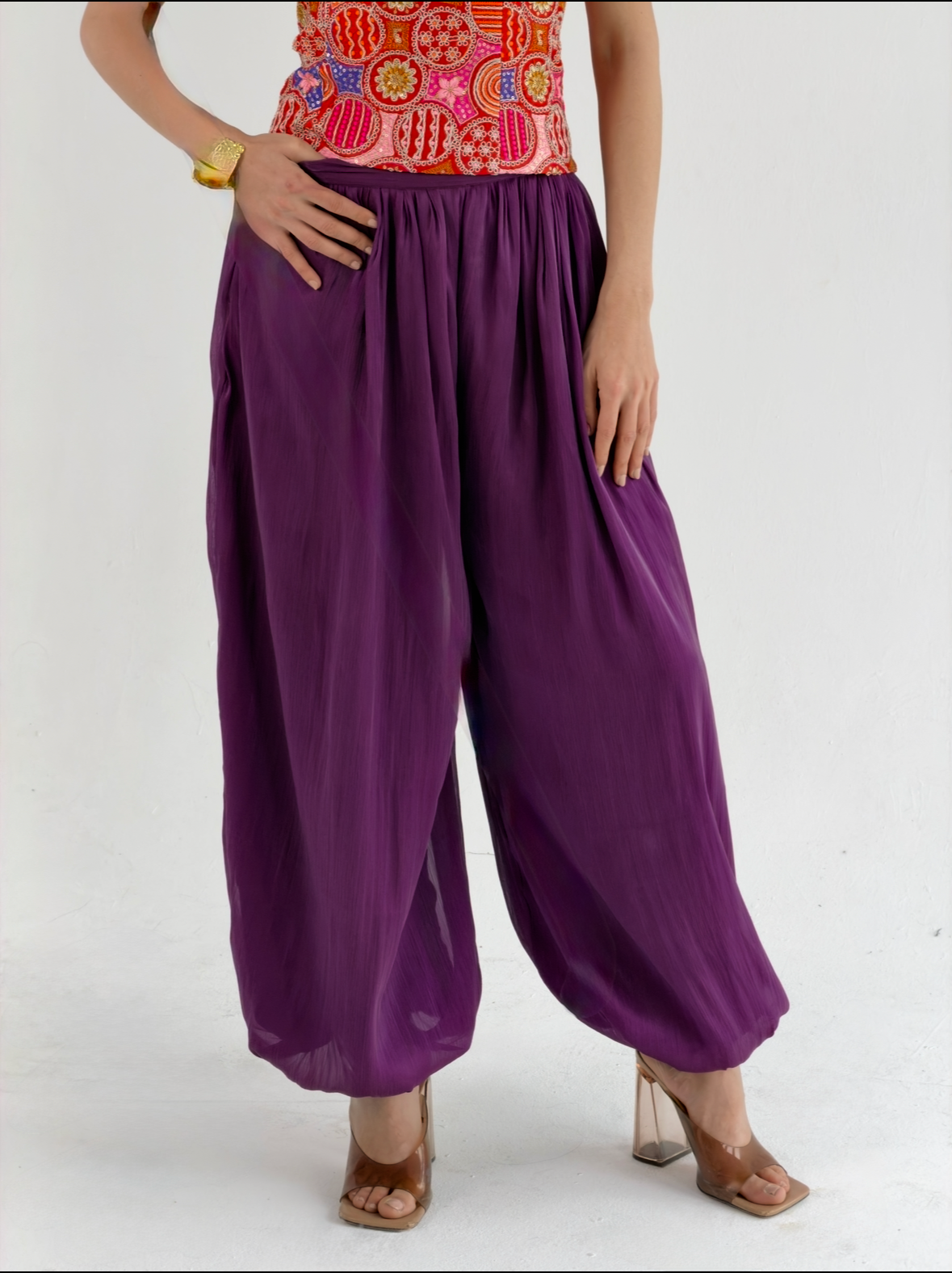 The Moments Pants - Purple