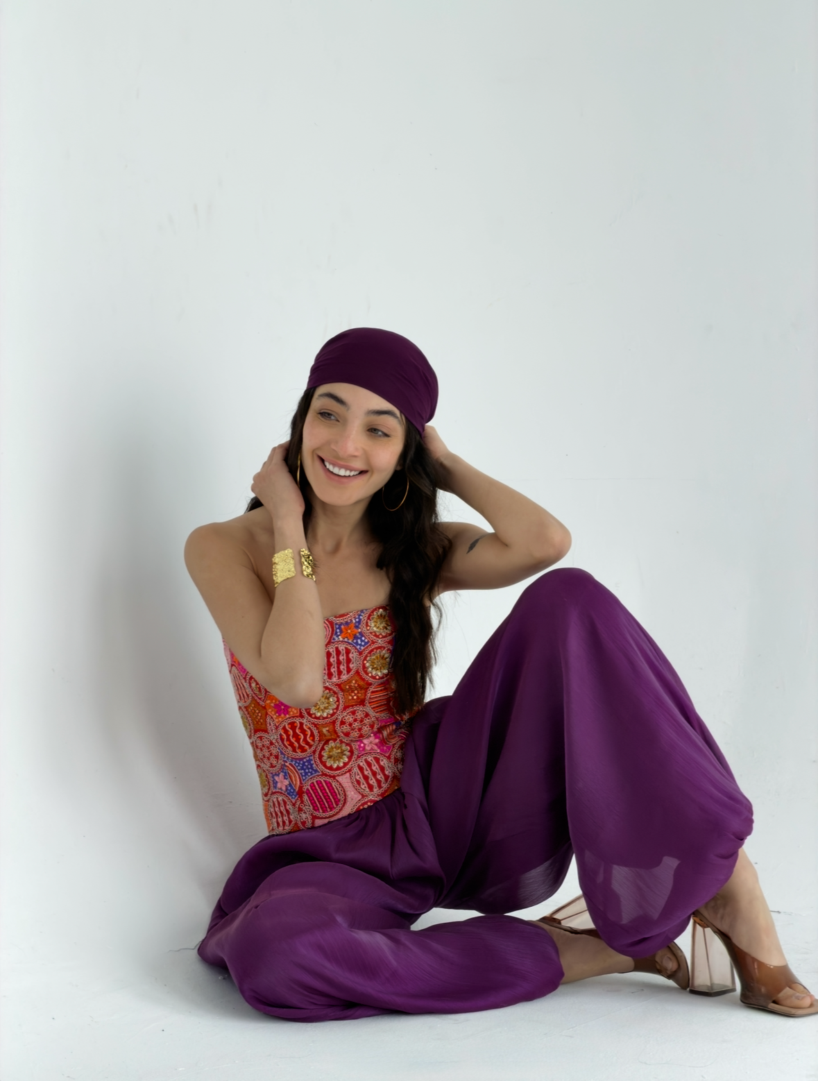 The Moments Pants - Purple