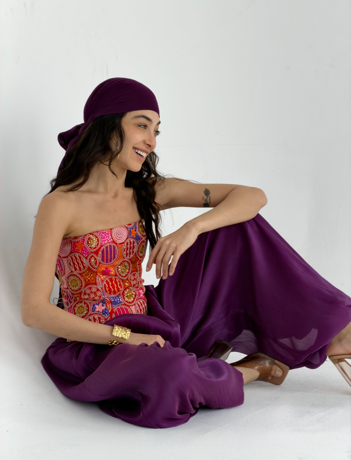 The Moments Pants - Purple