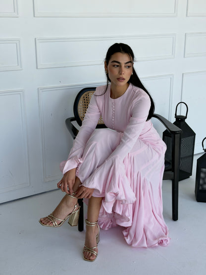 Baby Angel Dress - Rose