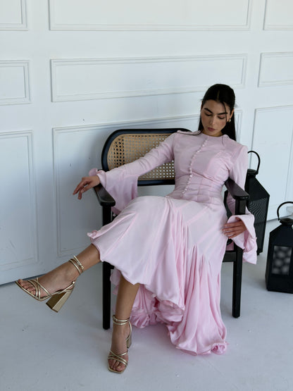 Baby Angel Dress - Rose